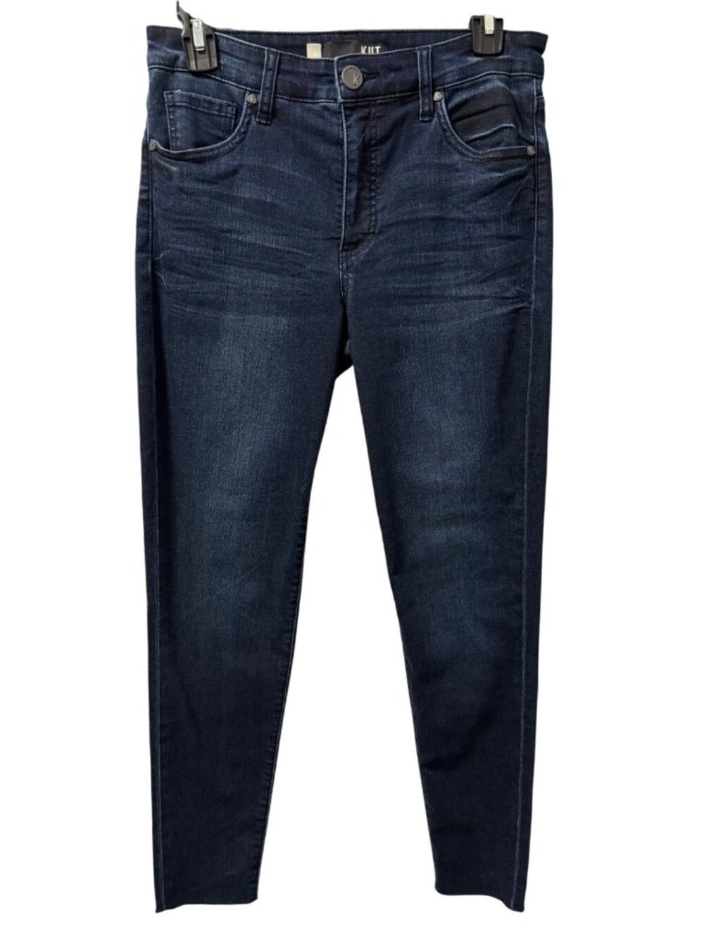 Kut From The Kloth Womens Dark Wash Denim Jeans Size 6 Cotton Blend Jeans